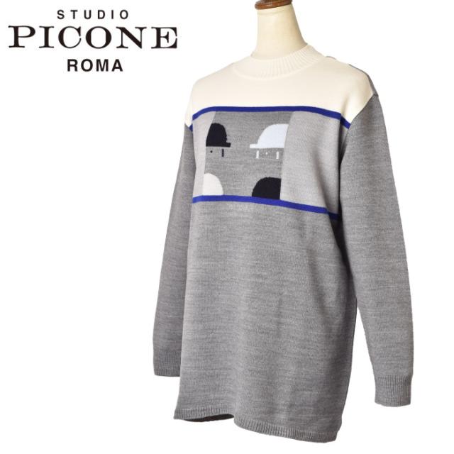 30％OFFセール！スタジオ ピッコーネ STUDIO PICONE ROMA 2024秋冬新作 レディース ニットプルオーバーの通販は 22,523円