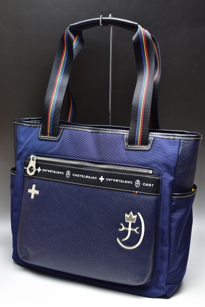 極美品 カステルバジャック 2way トート ショルダー バッグ A4