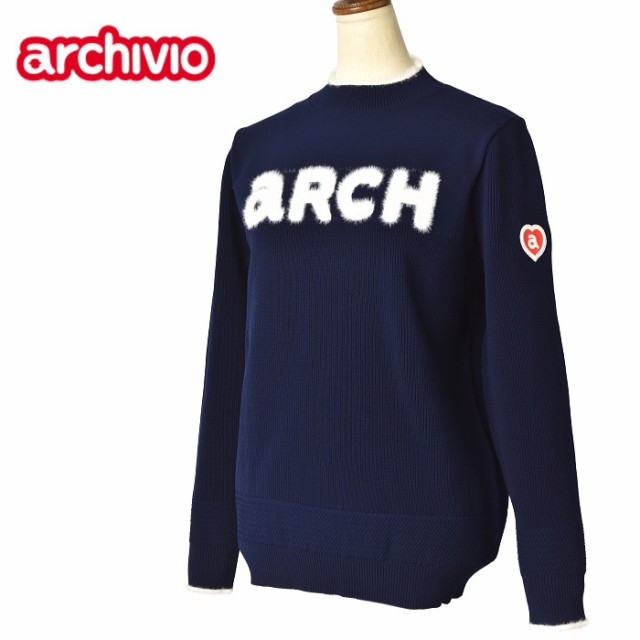 アルチビオ archivio ゴルフ 2023秋冬新作 レディース ハイネックニットプルオーバー モックネック 服 ゴルフウェア｜au PAY  マーケット