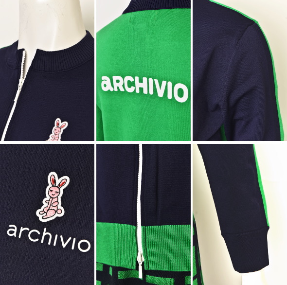 新品 アルチビオ archivio ブルゾン archivio ブルゾン アウター 「LADIES」アルチビオゴルフウェア