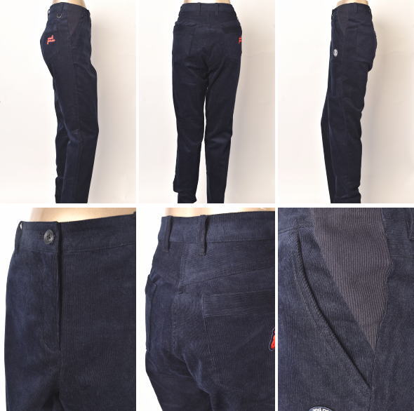 20％OFFセール！アンパスィ and per se ゴルフ 2024秋冬新作 レディース コーデュロイパンツ 服 ゴルフウェア 20％OFFセール！アンパスィ and per se ゴルフ 2024秋冬新作