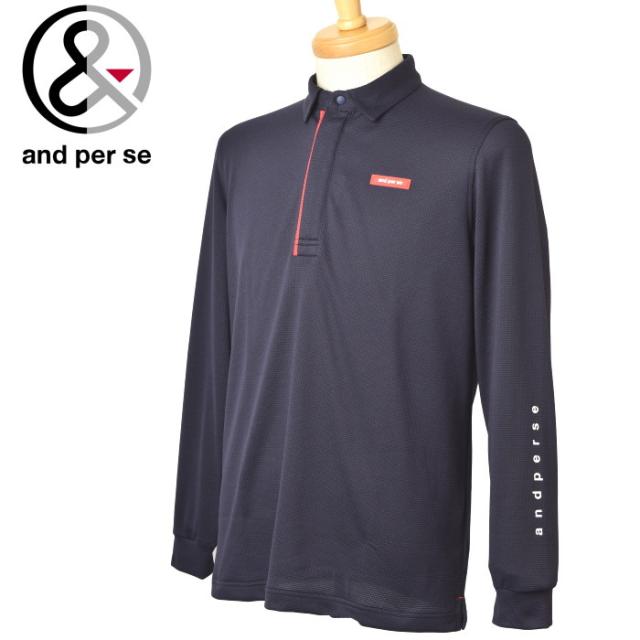 40％OFFセール！アンパスィ and per se ゴルフ 2024春夏新作 メンズ