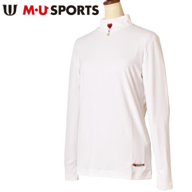 50％OFFセール！MUスポーツ M・U SPORTS ゴルフ 2023秋冬新作 レディース ハイネックインナーシャツ 服 ゴルフウェアの通販は 8,415円