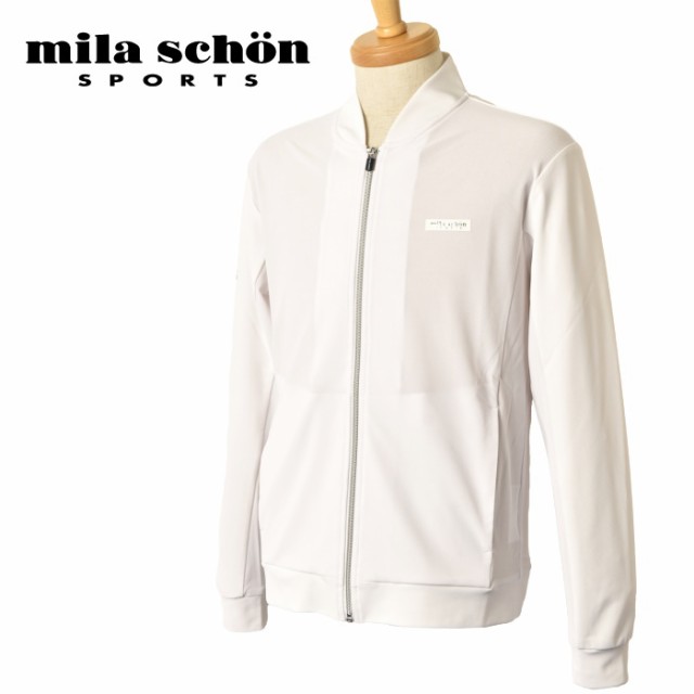 ミラショーン スポーツ ゴルフ mila schon sports 2024春夏新作 メンズ ジップアップブルゾン 服 ゴルフウェアの通販は 35,200円
