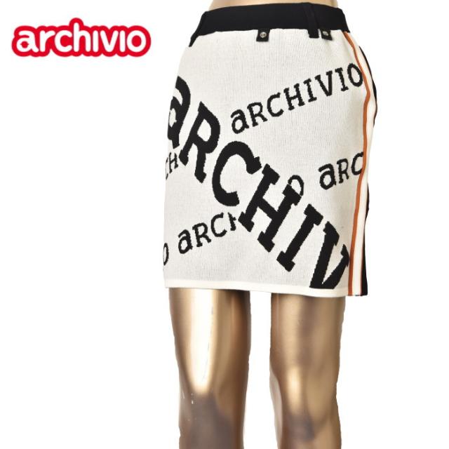 50％OFFセール！ アルチビオ archivio ゴルフ 2023秋冬新作 レディース ニットスカート 服 ゴルフウェア
