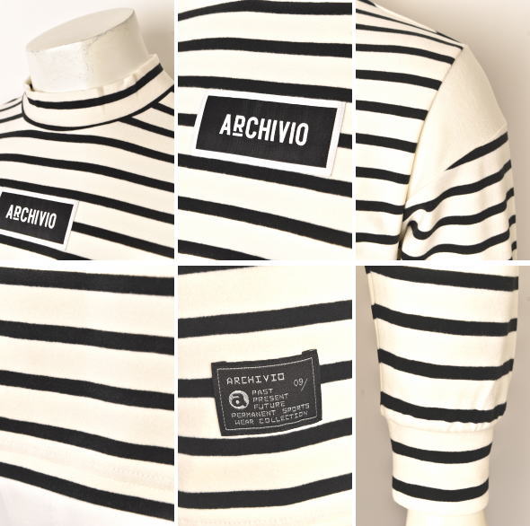 50％OFFセール！アルチビオ archivio ゴルフ 2024秋冬新作 メンズ ハイネックプルオーバー モックネック 服 ゴルフウェア_2