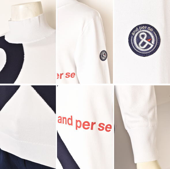 20％OFFセール！アンパスィ and per se ゴルフ 2024秋冬新作