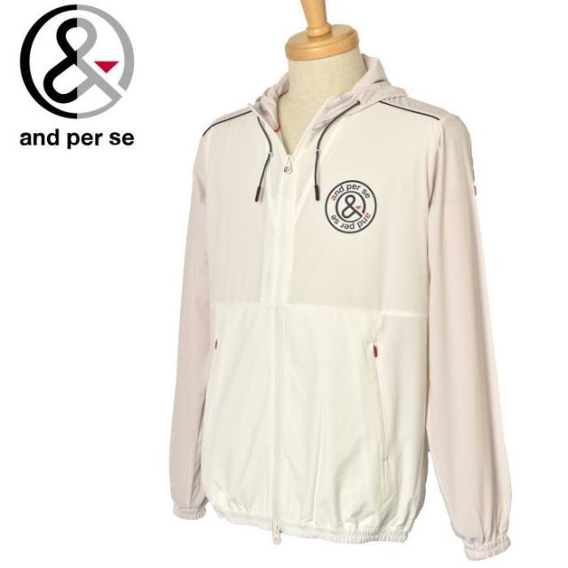 30％OFFセール！ アンパスィ and per se ゴルフ 2023秋冬新作 メンズ 中綿切替ジップアップブルゾン 服 ゴルフウェアの通販は 12,536円