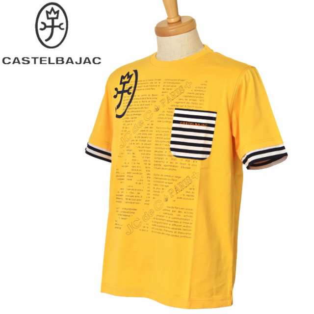 30％OFFセール！カステルバジャック CASTELBAJAC 2024春夏新作 メンズ 半袖Tシャツ 服