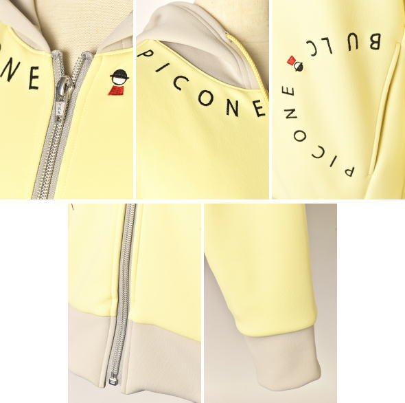 PICONE CLUB ピッコーネクラブ レディース ジップアップパーカー ピッコーネ クラブ PICONE CLUB ゴルフ 2024春夏新作 レディース