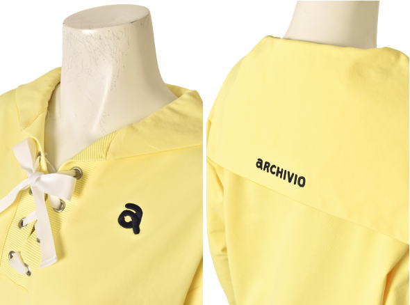 アルチビオ archivio ゴルフ 2026春夏新作 レディース セーラープルオーバー トレーナー 服 ゴルフウェア_5
