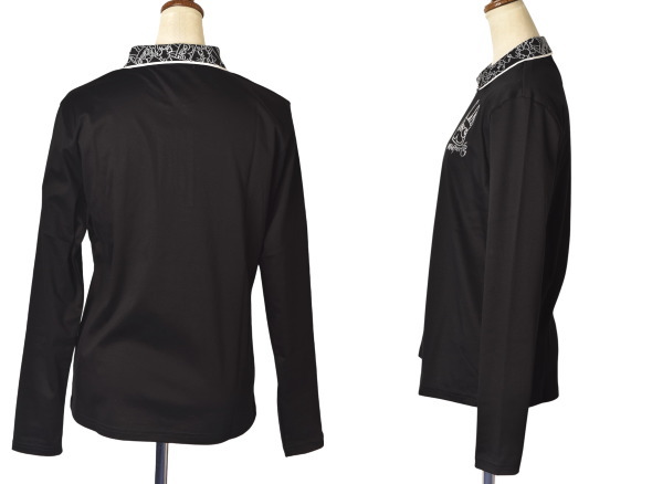 50％OFFセール！MUスポーツ M・U SPORTS ゴルフ 2025秋冬新作 レディース 長袖ハーフジップポロシャツ 服 ゴルフウェア アウトレット_1