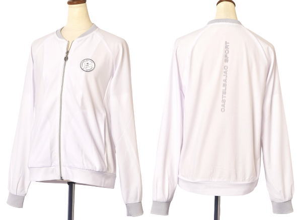 50％OFFセール！カステルバジャック スポーツ ゴルフ CASTELBAJAC 2025春夏新作 レディース ジップアップブルゾン 服 ゴルフウェア アウトレット_2