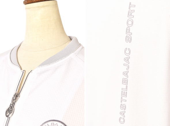 50％OFFセール！カステルバジャック スポーツ ゴルフ CASTELBAJAC 2025春夏新作 レディース ジップアップブルゾン 服 ゴルフウェア アウトレット_4