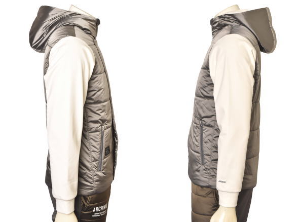 40％OFFセール！アルチビオ archivio ゴルフ 2025秋冬新作 メンズ 中綿切替フーディージップアップブルゾン 服 ゴルフウェア アウトレット_3