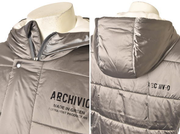 40％OFFセール！アルチビオ archivio ゴルフ 2025秋冬新作 メンズ 中綿切替フーディージップアップブルゾン 服 ゴルフウェア アウトレット_4