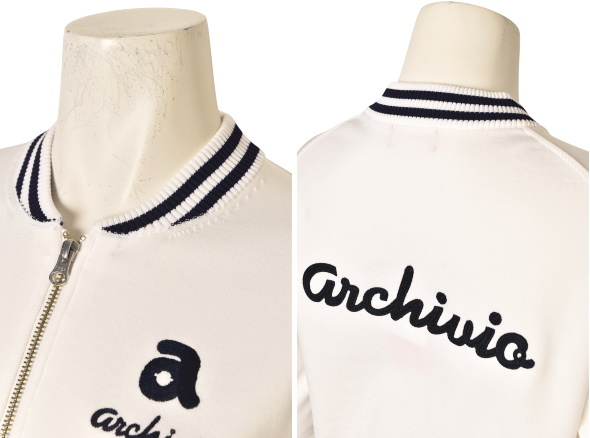 アルチビオ archivio ゴルフ 2026春夏新作 レディース ジップアップニットブルゾン 服 ゴルフウェア_6