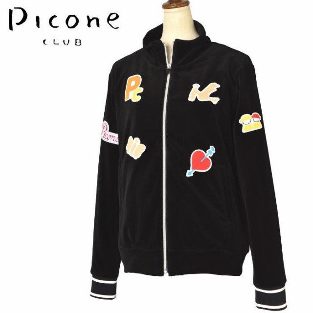 ピッコーネ クラブ PICONE CLUB ゴルフ 2024秋冬新作 レディース ジップアップブルゾン 服 ゴルフウェア