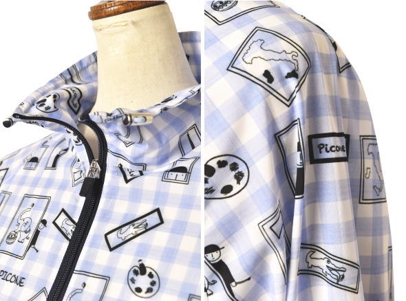 ピッコーネ クラブ PICONE CLUB ゴルフ 2026春夏新作 レディース ジップアップブルゾン 服 ゴルフウェア_4