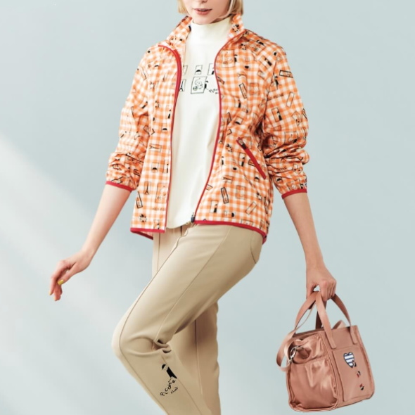 ピッコーネ クラブ PICONE CLUB ゴルフ 2026春夏新作 レディース ジップアップブルゾン 服 ゴルフウェア_7
