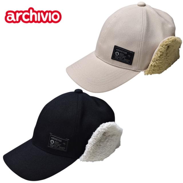 アルチビオ archivio ゴルフ 2025秋冬新作 メンズ ボア切替2WAYキャップ
