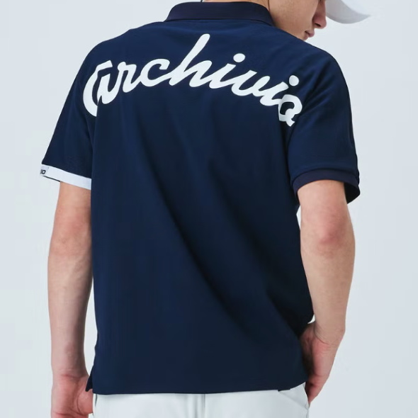 アルチビオ archivio ゴルフ 2026春夏新作 メンズ 半袖ポロシャツ 服 ゴルフウェア_9