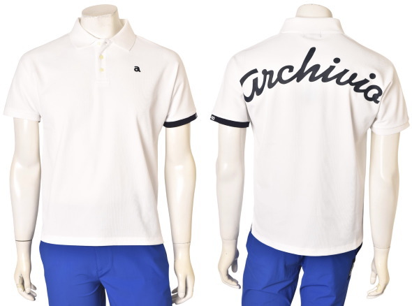 アルチビオ archivio ゴルフ 2026春夏新作 メンズ 半袖ポロシャツ 服 ゴルフウェア_1