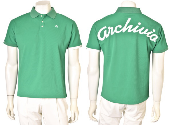 アルチビオ archivio ゴルフ 2026春夏新作 メンズ 半袖ポロシャツ 服 ゴルフウェア_2