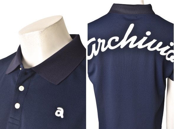 アルチビオ archivio ゴルフ 2026春夏新作 メンズ 半袖ポロシャツ 服 ゴルフウェア_5