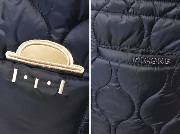 ピッコーネ クラブ PICONE CLUB ゴルフ 2025秋冬新作 レディース 中綿