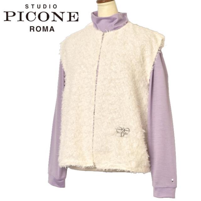 美品 STUDIO PICONE ROMA ジレ 40 ピッコーネ ジレ STUDIO PICONE ROMA ジレ 40