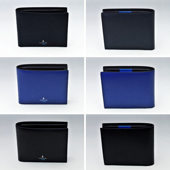 ランバンオンブルー LANVIN en Bleu イケテイ ワグラム小物 二つ折り紙入れ イケテイ ワグラム小物