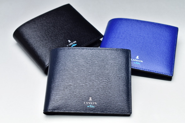 ランバンオンブルー LANVIN en Bleu イケテイ ワグラム小物 二つ折り紙入れ イケテイ ワグラム小物