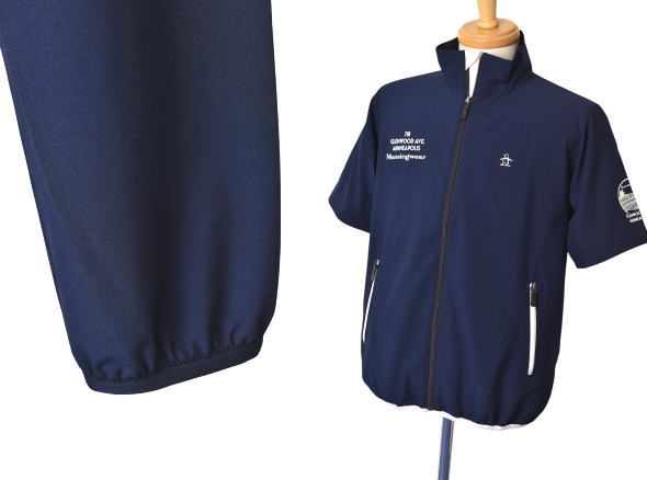 マンシングウェア Munsingwear ゴルフ 2025春夏新作 メンズ 2WAY