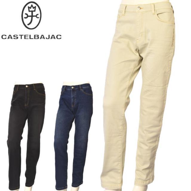 カステルバジャック CASTELBAJAC 2025秋冬新作 メンズ 裏起毛デニムパンツ ジーンズ 服