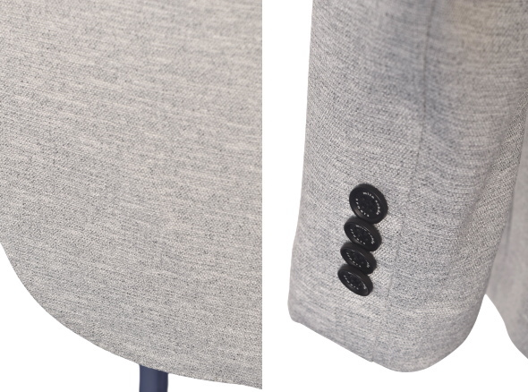 セール５０％ＯＦＦ ミラショーン mila schon ジャケット グレー 春夏アウトレット現品限り品 メンズウェア 50％OFFセール！ ミラショーン スポーツ ゴルフ mila schon sports