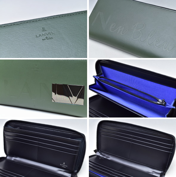 ランバンオンブルー LANVIN en Bleu イケテイ ディアブロ小物 ラウンドファスナー長財布_2