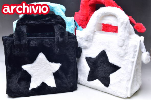 アルチビオ archivio ゴルフ 2024秋冬新作 レディース ファーカートバッグ