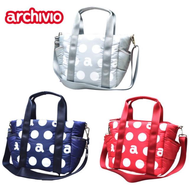 アルチビオ archivio ゴルフ 2025秋冬新作 レディース 2WAY中綿カートバッグ