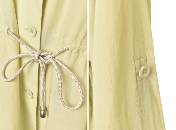 30％OFFセール！カステルバジャック CASTELBAJAC 2025春夏新作 レディース シースルーロールアップシャツ 服 アウトレット 30％OFFセール！カステルバジャック CASTELBAJAC 2025春夏新作