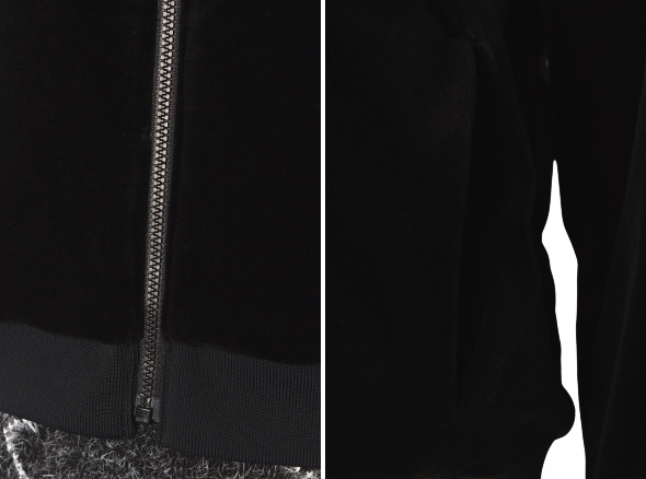 アルチビオ archivio ゴルフ 2025秋冬新作 レディース 中綿切替ベロア