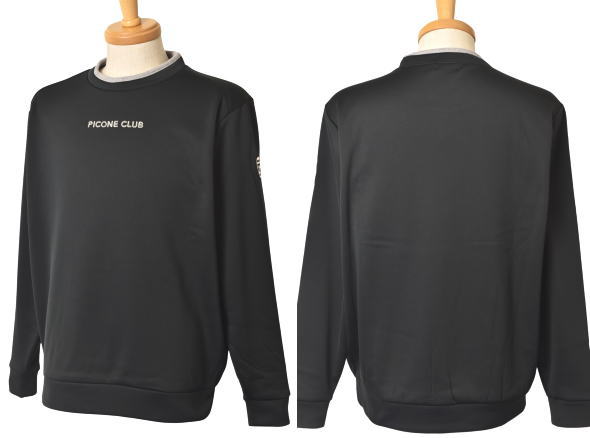 40％OFFセール！ピッコーネ クラブ PICONE CLUB ゴルフ 2025秋冬新作 メンズ 裏起毛ジャージープルオーバー トレーナー 服 ゴルフウェア アウトレット_1