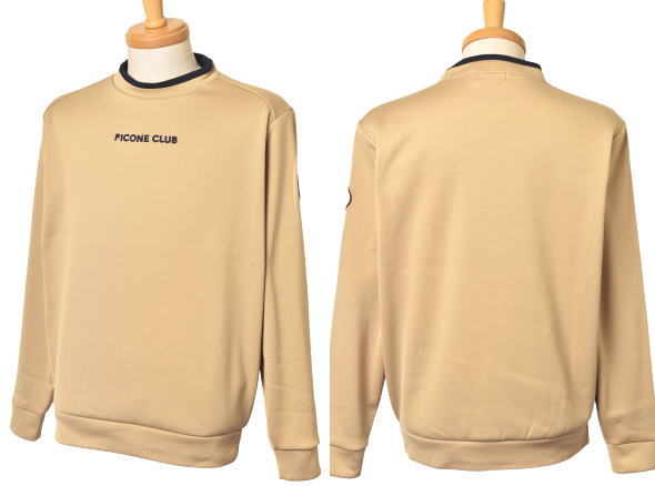 40％OFFセール！ピッコーネ クラブ PICONE CLUB ゴルフ 2025秋冬新作 メンズ 裏起毛ジャージープルオーバー トレーナー 服 ゴルフウェア アウトレット_2