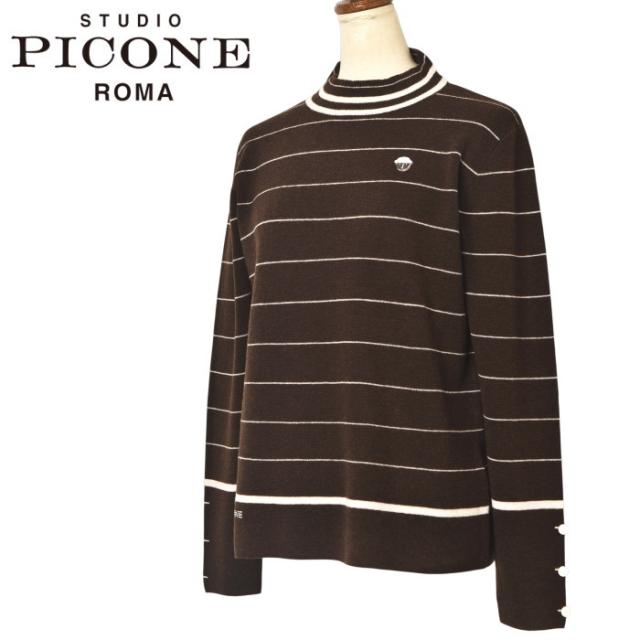 40％OFFセール！ スタジオ ピッコーネ STUDIO PICONE ROMA 2025秋冬新作 レディース ニットプルオーバー セーター アウトレット