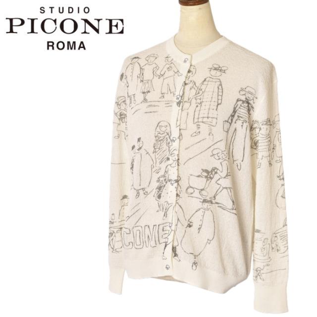 スタジオ ピッコーネ STUDIO PICONE ROMA 2026春夏新作 レディース ニットカーディガン