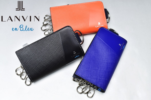ランバンオンブルー LANVIN en Bleu イケテイ パーシャル小物 小銭入れ付きキーケース