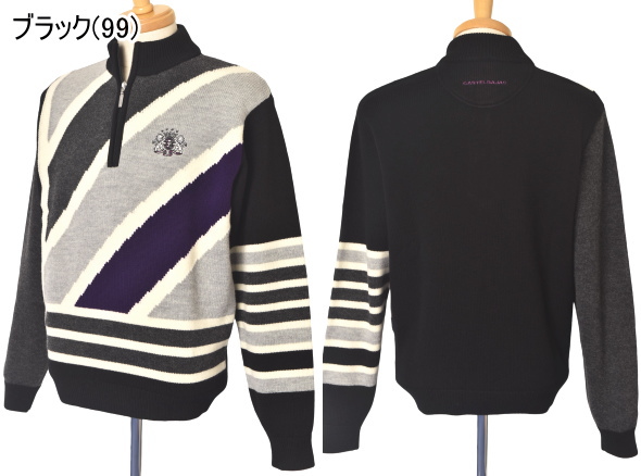 30％OFFセール！カステルバジャック CASTELBAJAC 2025秋冬新作 メンズ ハーフジップセーター 服 アウトレット_2