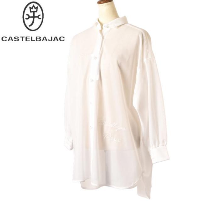 カステルバジャック CASTELBAJAC 2026春夏新作 レディース シアーブラウス シースルーシャツ 服