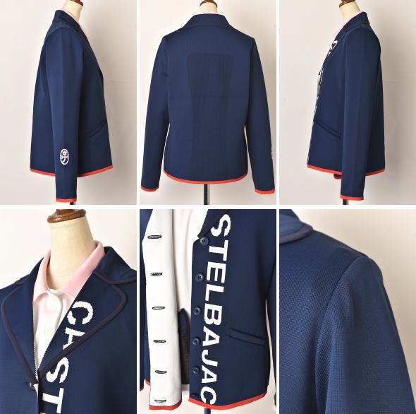 新品！カステルバジャック　ナイロン　ゴルフジャケット　サイズ40 50％OFFセール！ カステルバジャック スポーツ ゴルフ CASTELBAJAC