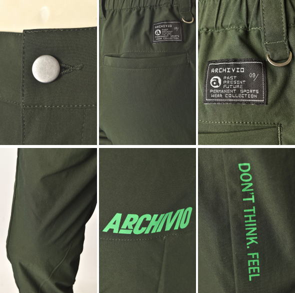 新品未使用☆アルチビオ ARCHIVIO ゴルフウェア パンツ メンズ50カーキ 50％OFFセール！アルチビオ archivio ゴルフ 2024秋冬新作 メンズ